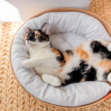 Wicker Cat Bed (3 Pieces)