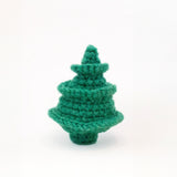 christmas tree crocheted cat toys