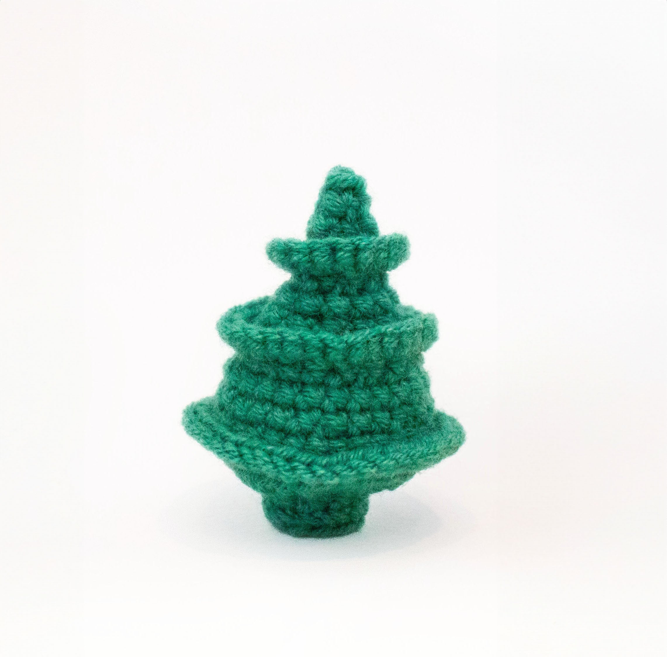 christmas tree crocheted cat toys
