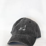 Stretching Cat Embroidered Hat