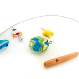 Cat Wand with Interchangeable Charms