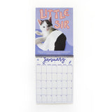 wall calendar showing january 2025